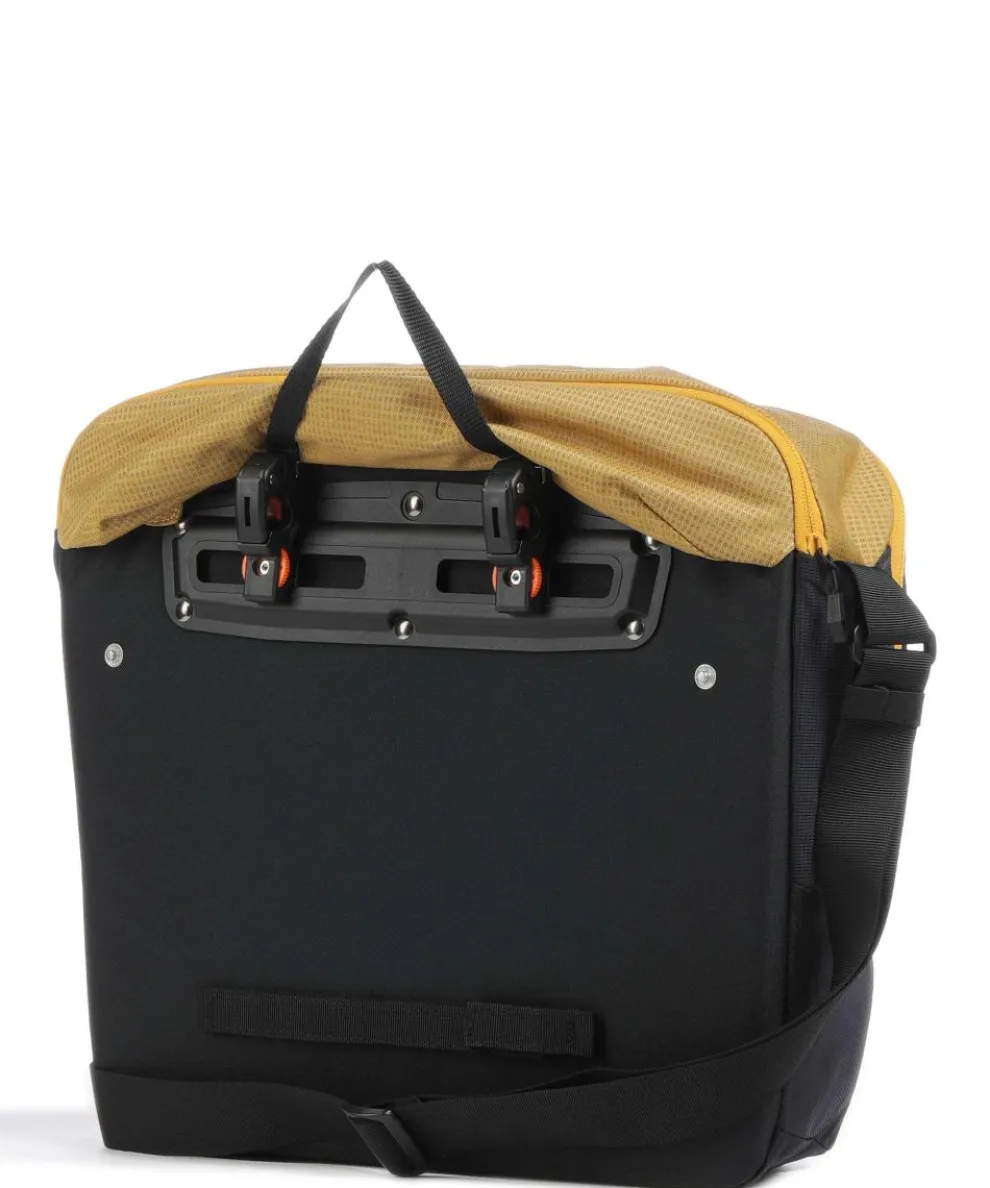 Urban Cycle Luggage bag recycled polyester black/yellow