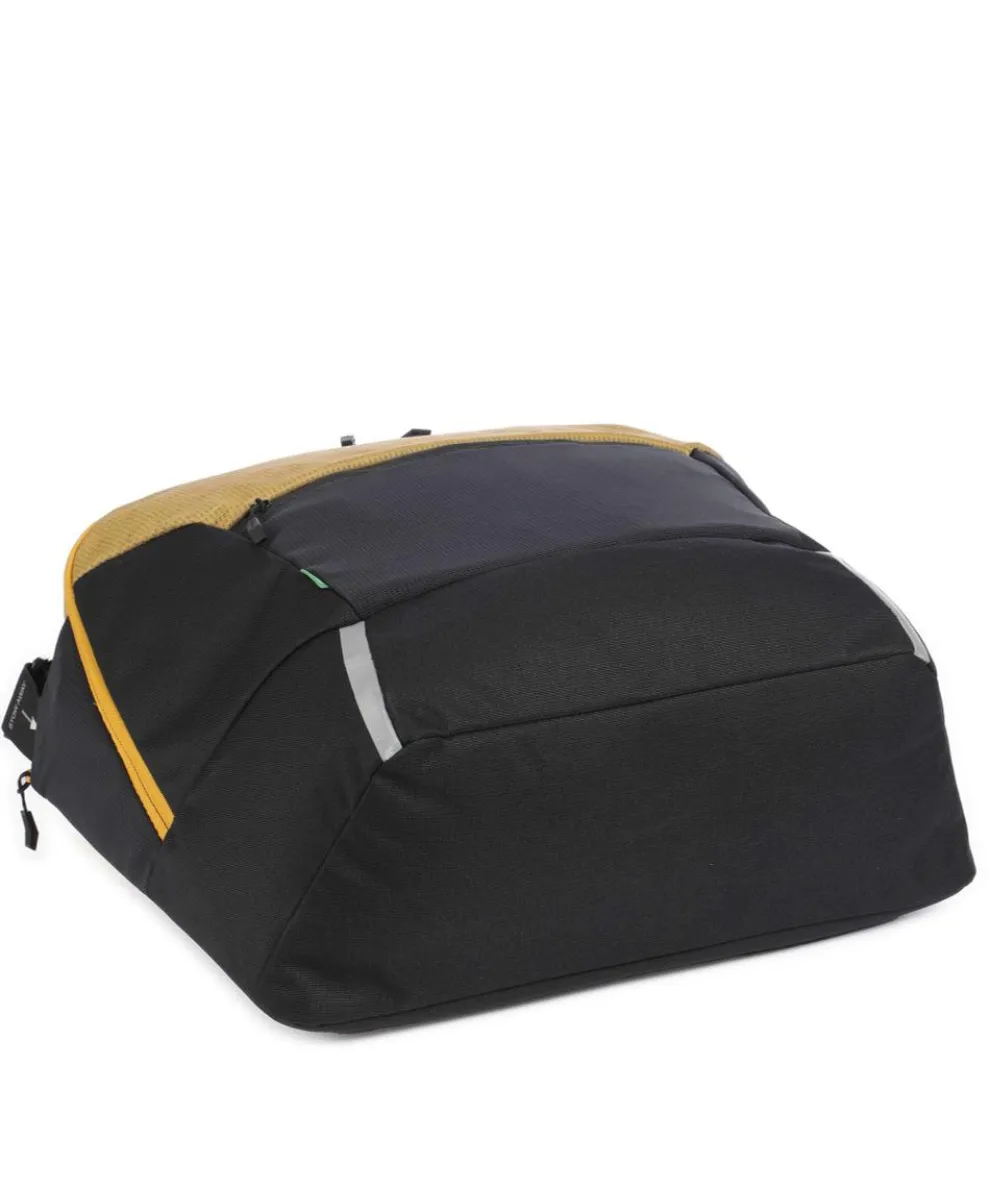 Urban Cycle Luggage bag recycled polyester black/yellow