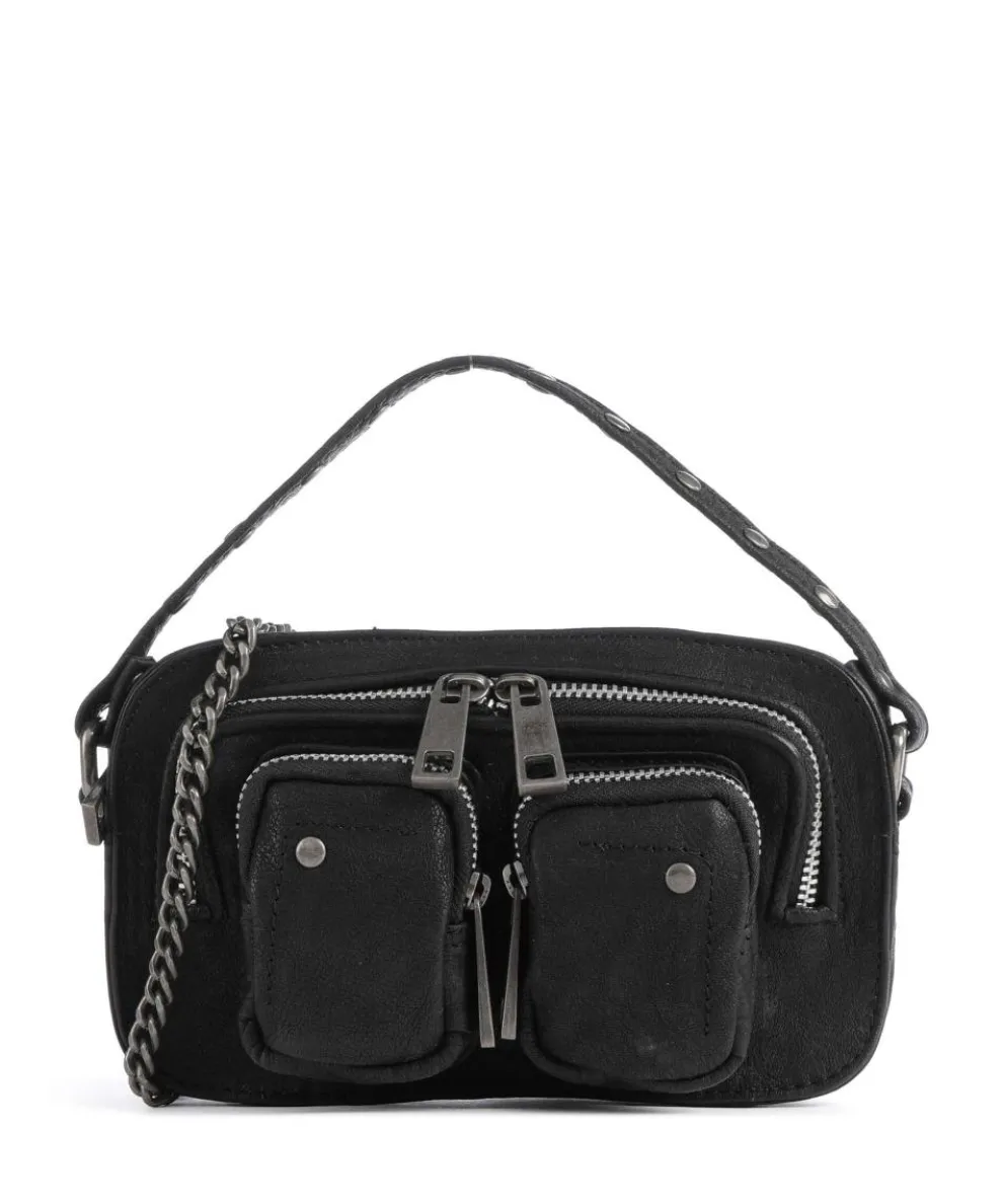 Urban Helena Crossbody bag fine grain leather black