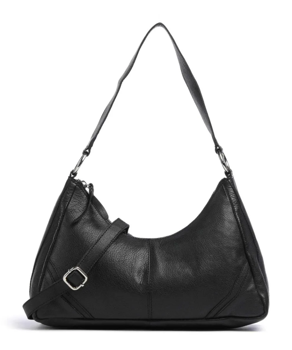 Salvatorianerplatz 3 Shoulder bag grained cow leather black