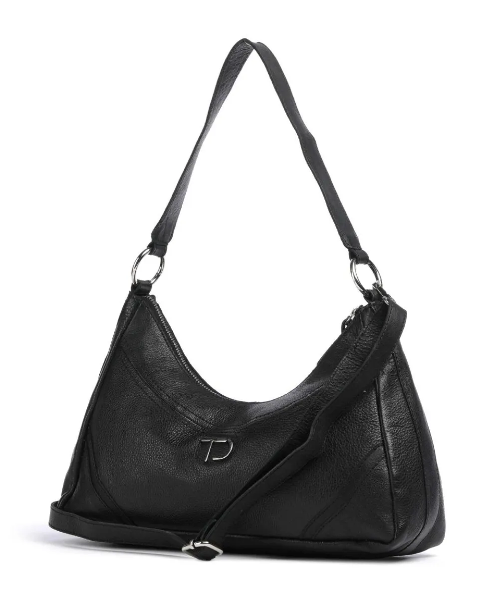 Salvatorianerplatz 3 Shoulder bag grained cow leather black