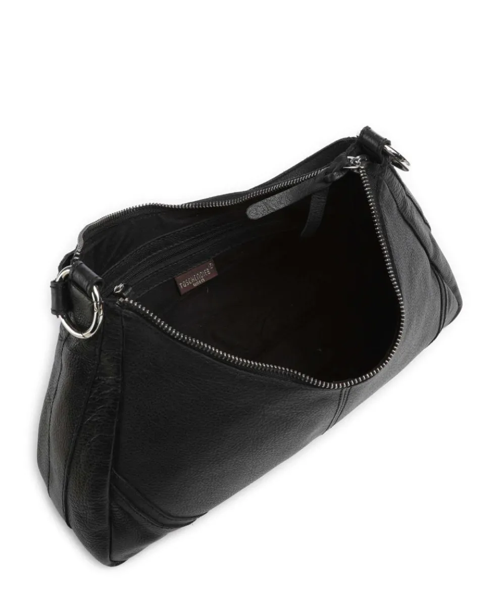 Salvatorianerplatz 3 Shoulder bag grained cow leather black