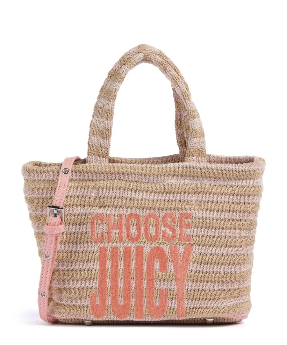 Nora Straw S Handbag soft synthetic beige