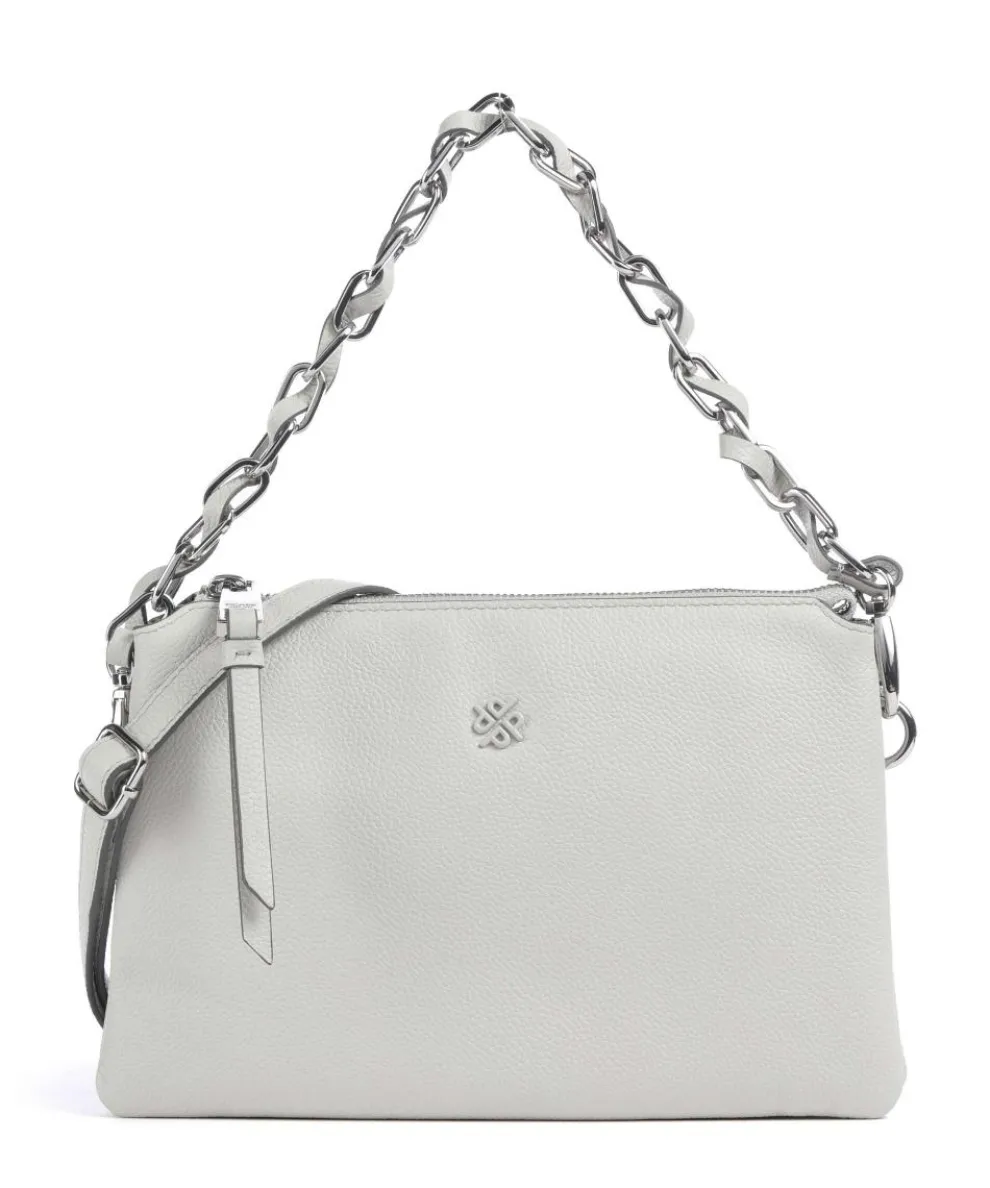 Sugar Pop Shoulder bag grained cow leather light grey