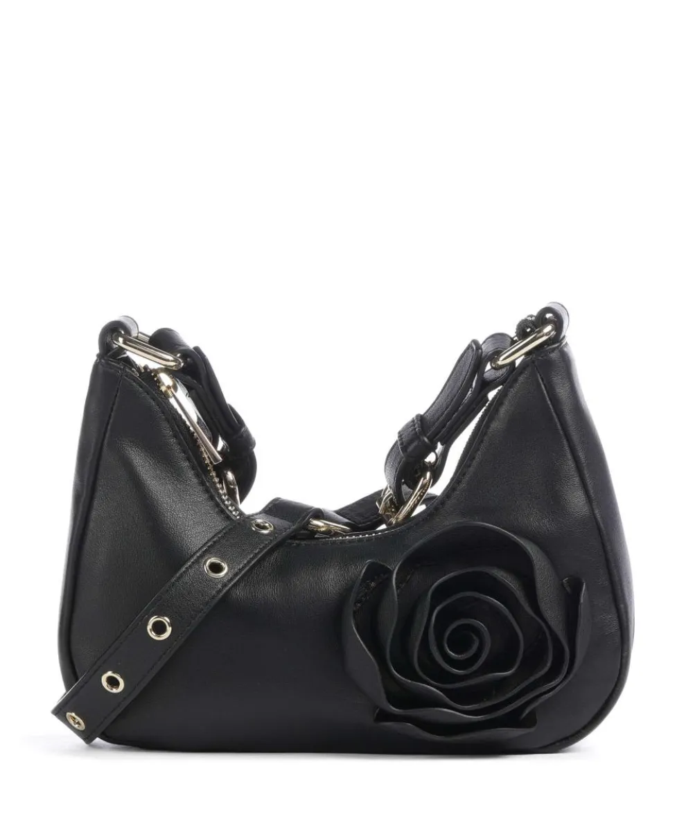 Rose Cozy Palma Crossbody bag fine grain leather black