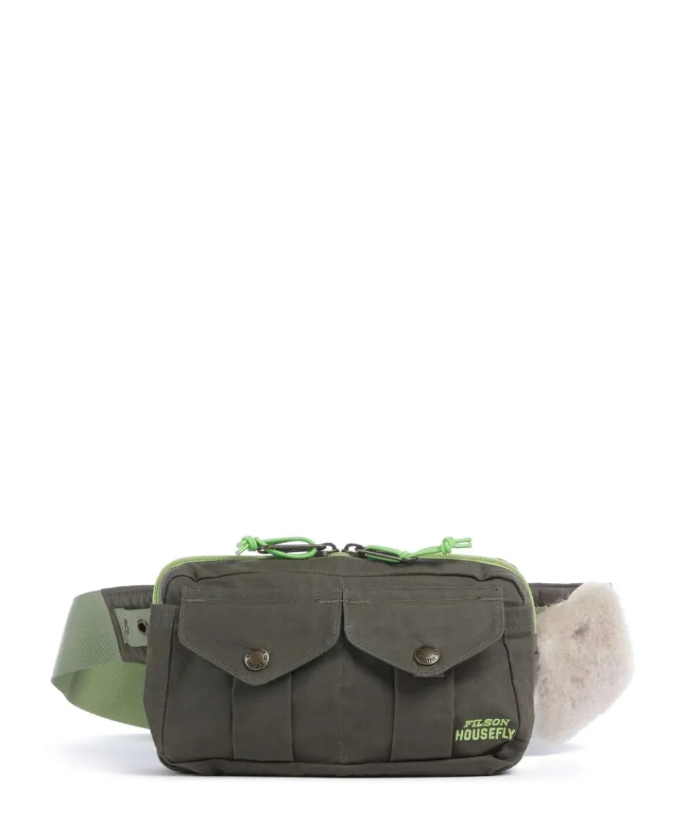 Waxed Cotton Fanny pack cotton khaki