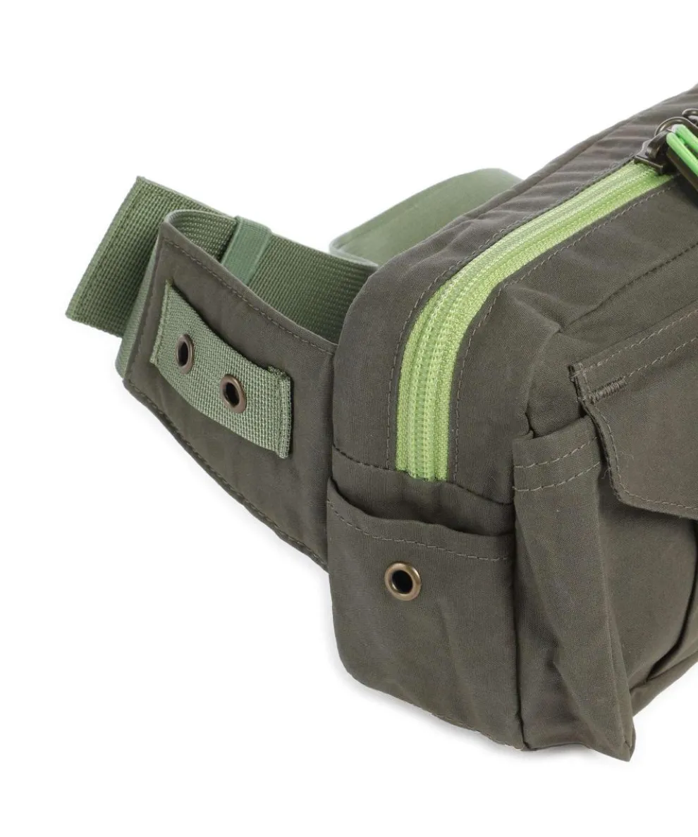 Waxed Cotton Fanny pack cotton khaki