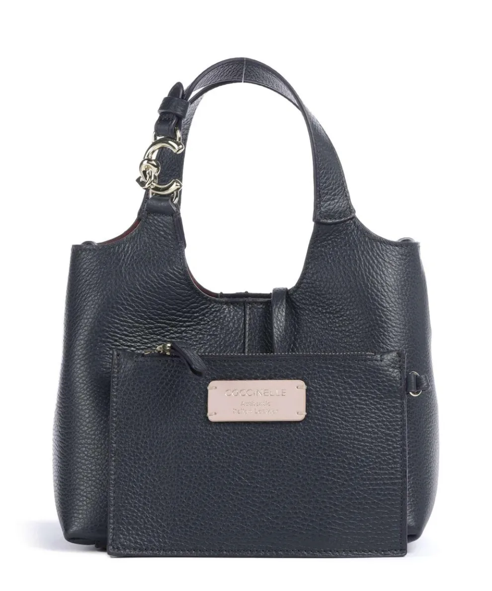 C-Easy Handbag grained leather navy