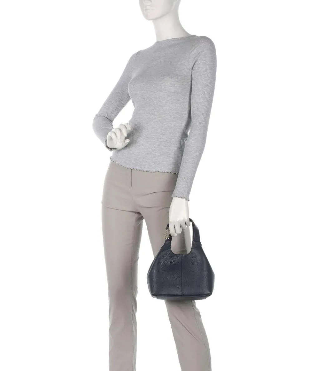 C-Easy Handbag grained leather navy