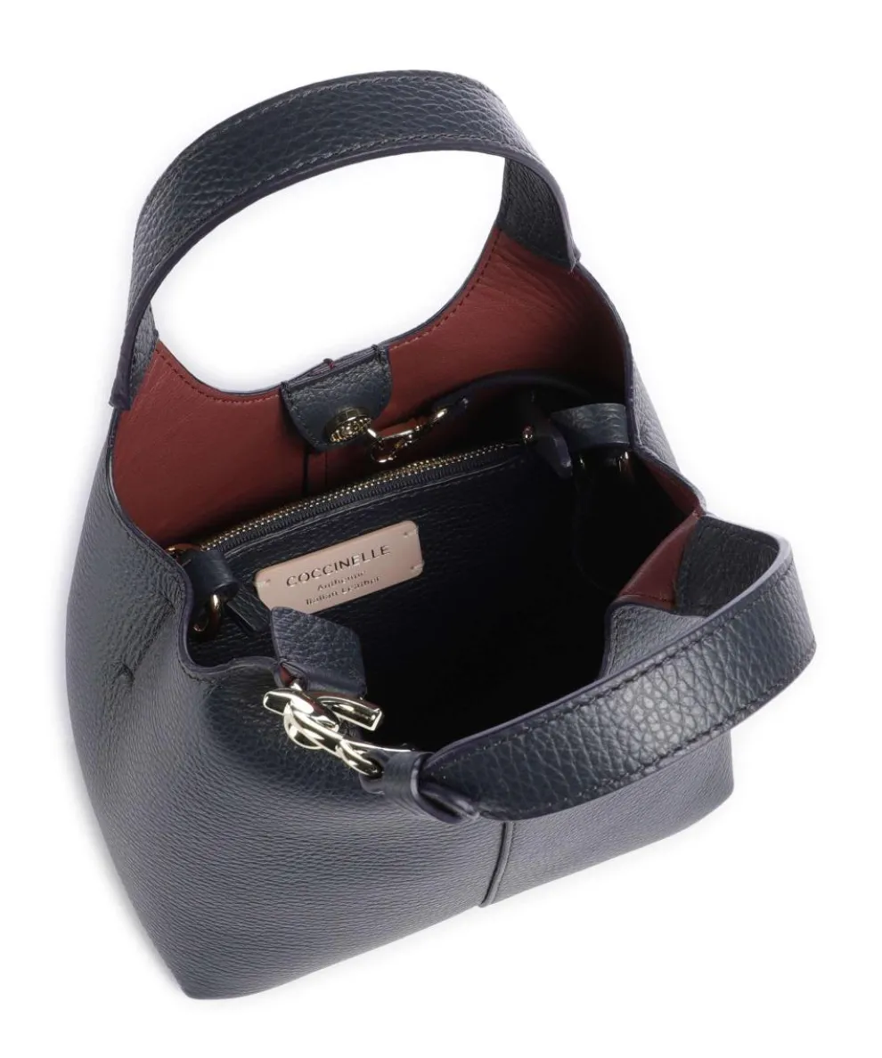 C-Easy Handbag grained leather navy