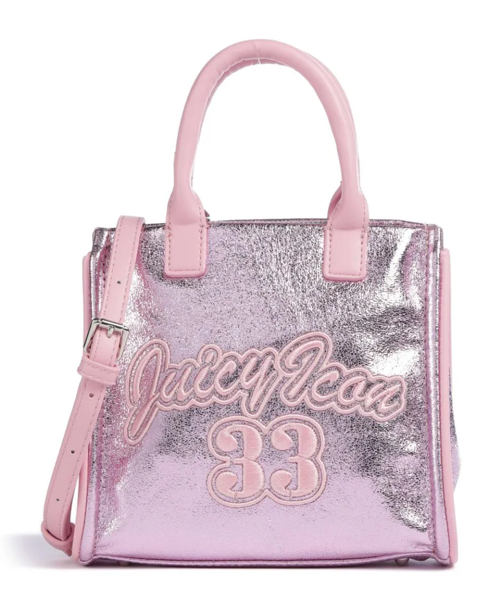 Iris Metallic S Crossbody bag imitation leather pink