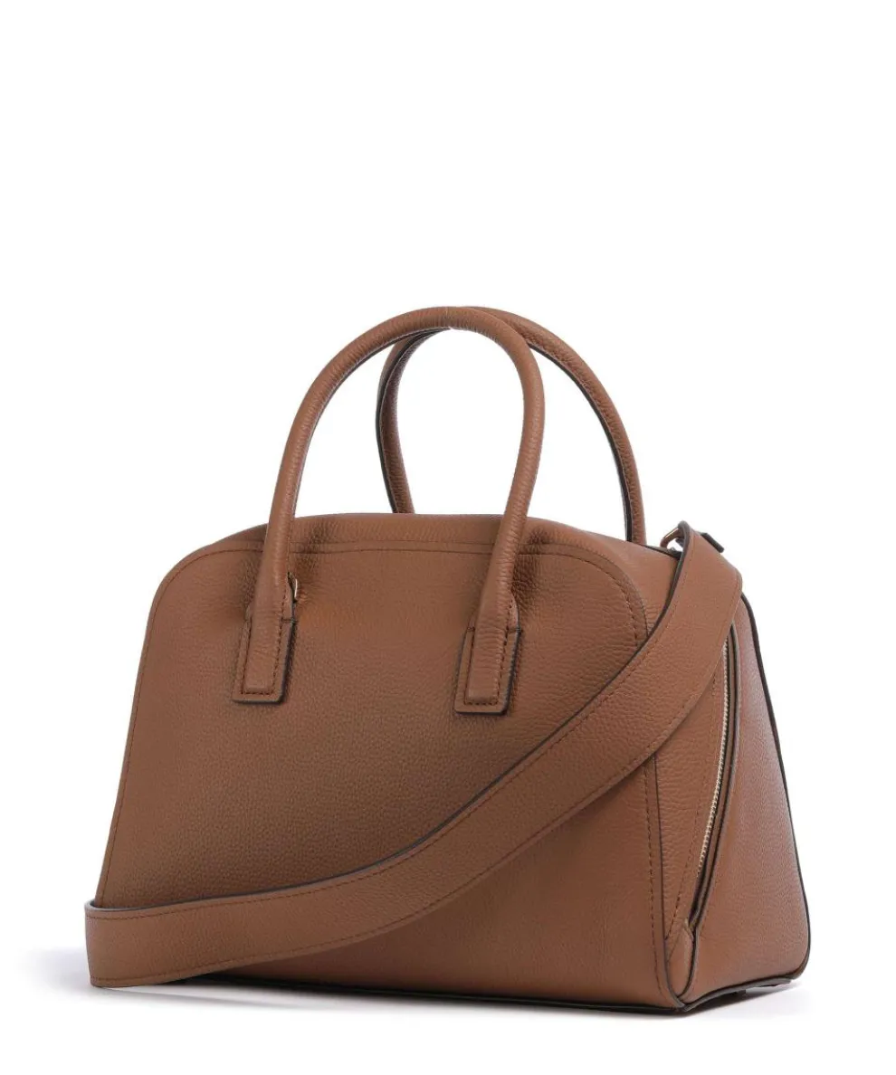 Ashton Medium Handbag grained cow leather brown