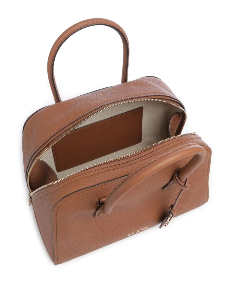 Ashton Medium Handbag grained cow leather brown