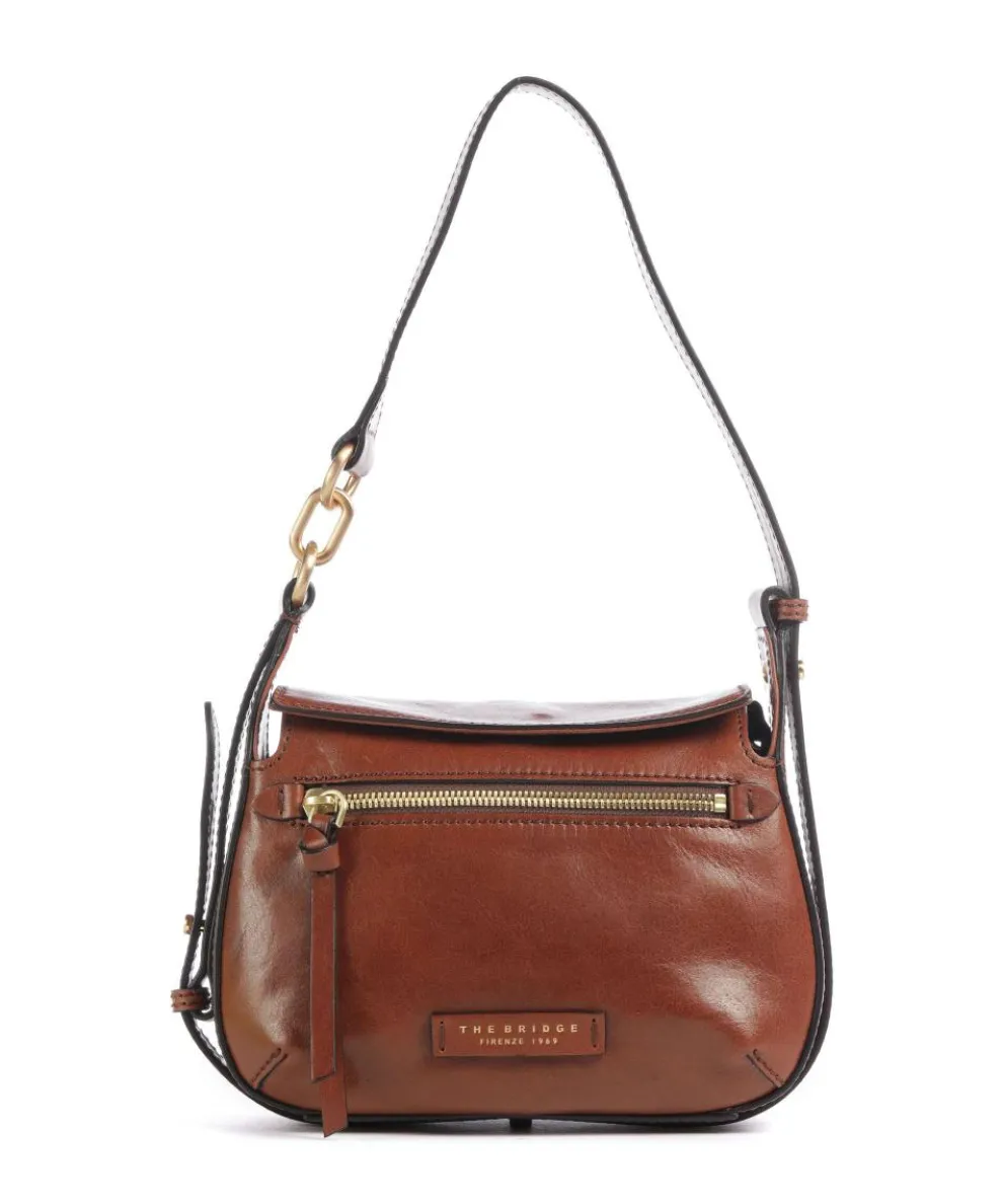 Ingrid Shoulder bag fine grain cow leather brown