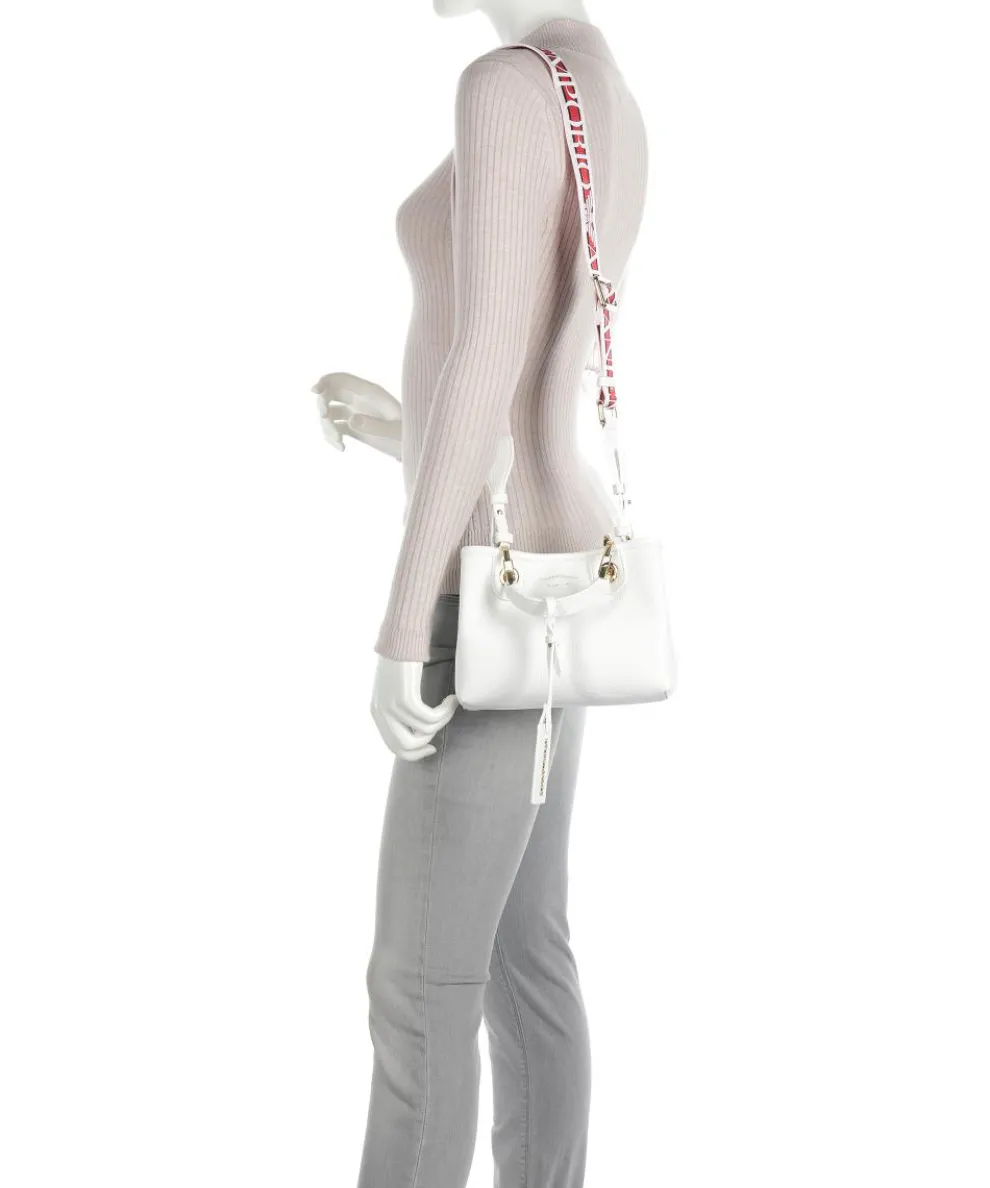 My EA Handbag imitation leather white