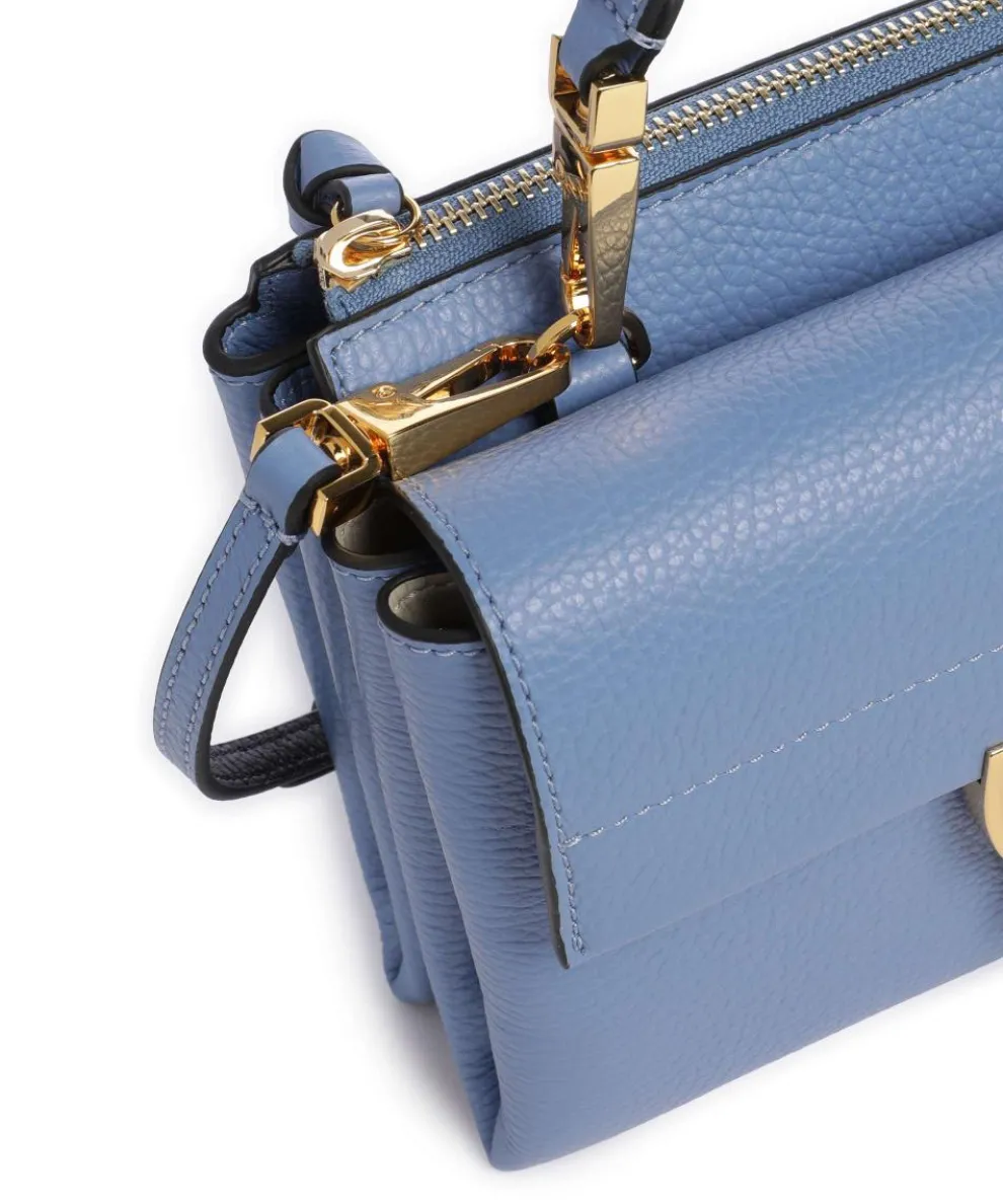 Arlettis Crossbody bag grained leather blue