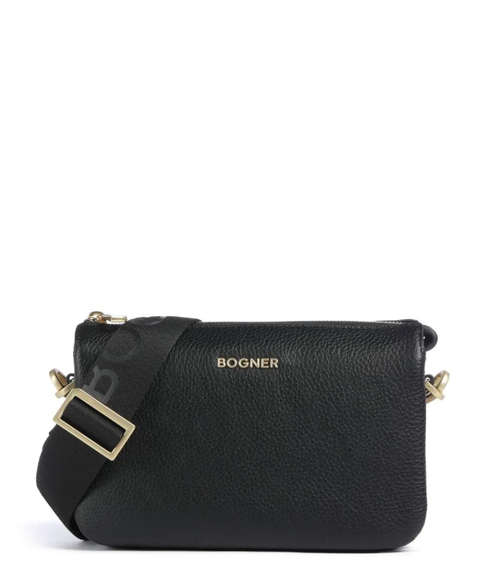 Wallis Taja Crossbody bag grained cow leather black