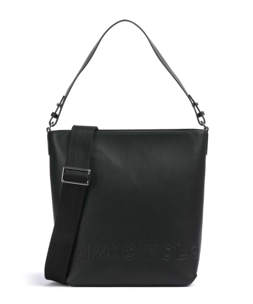Vanja Hobo bag imitation leather black