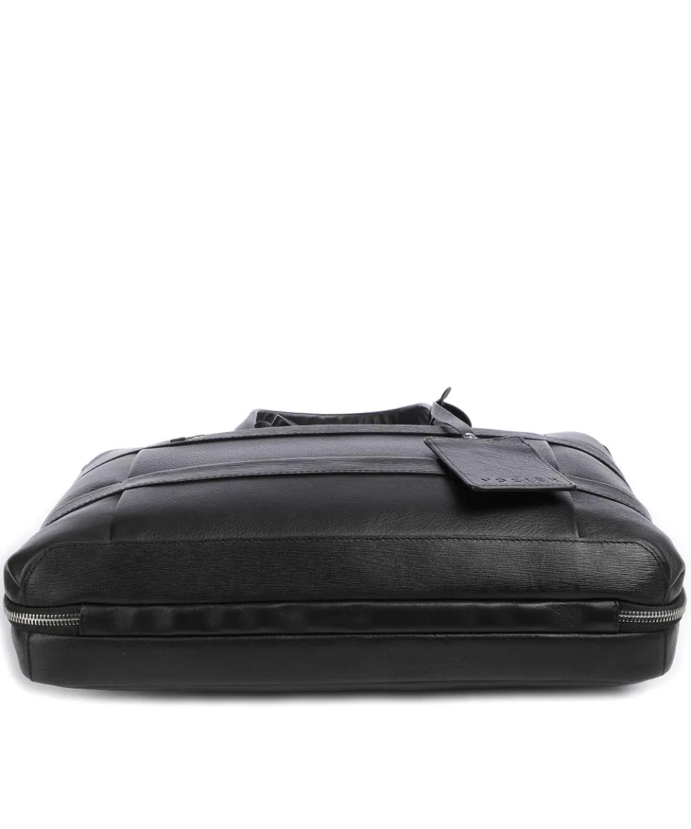 Vantage Small Briefcase 14″ nappa leather black
