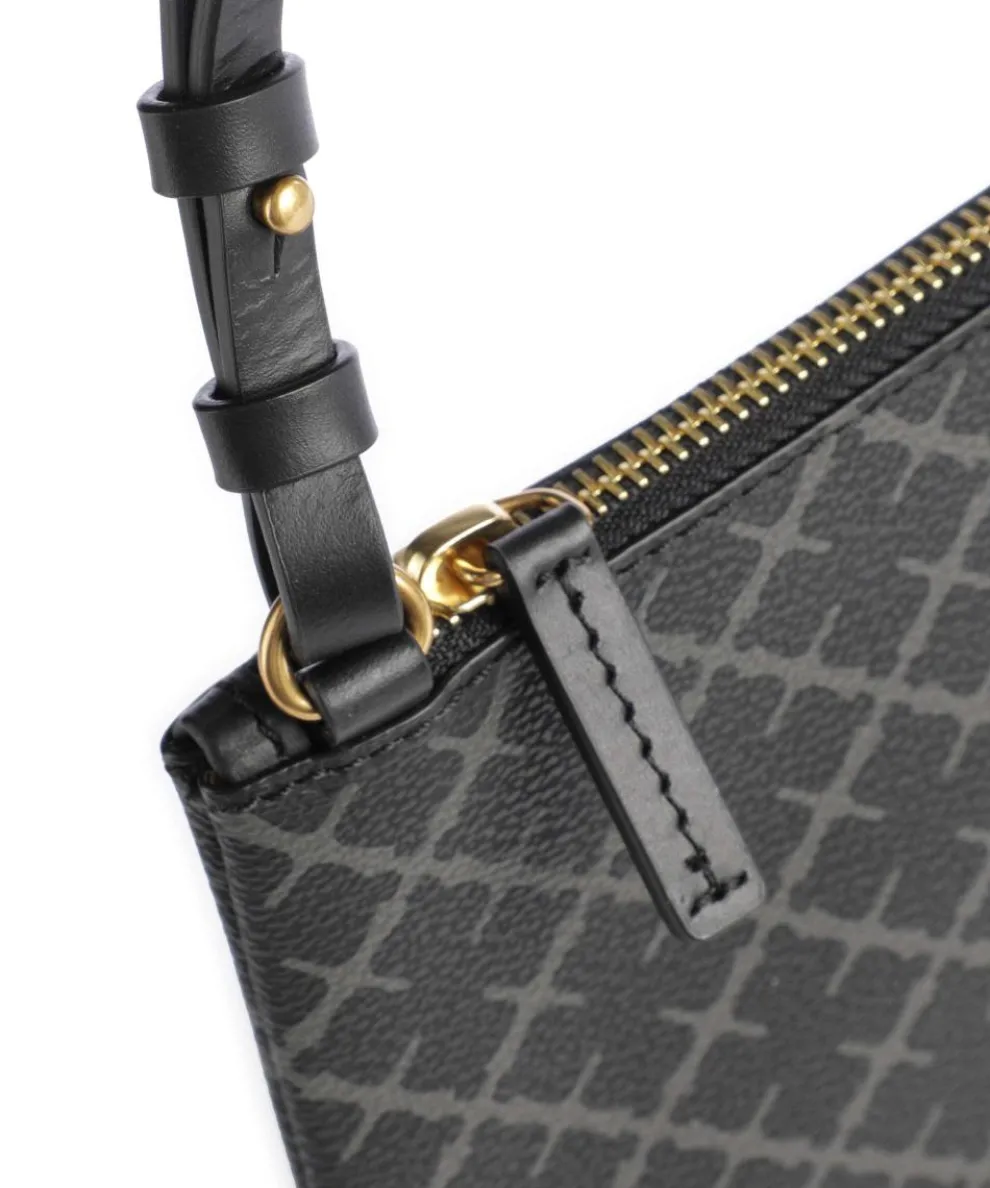 Ivy Crossbody bag imitation leather black