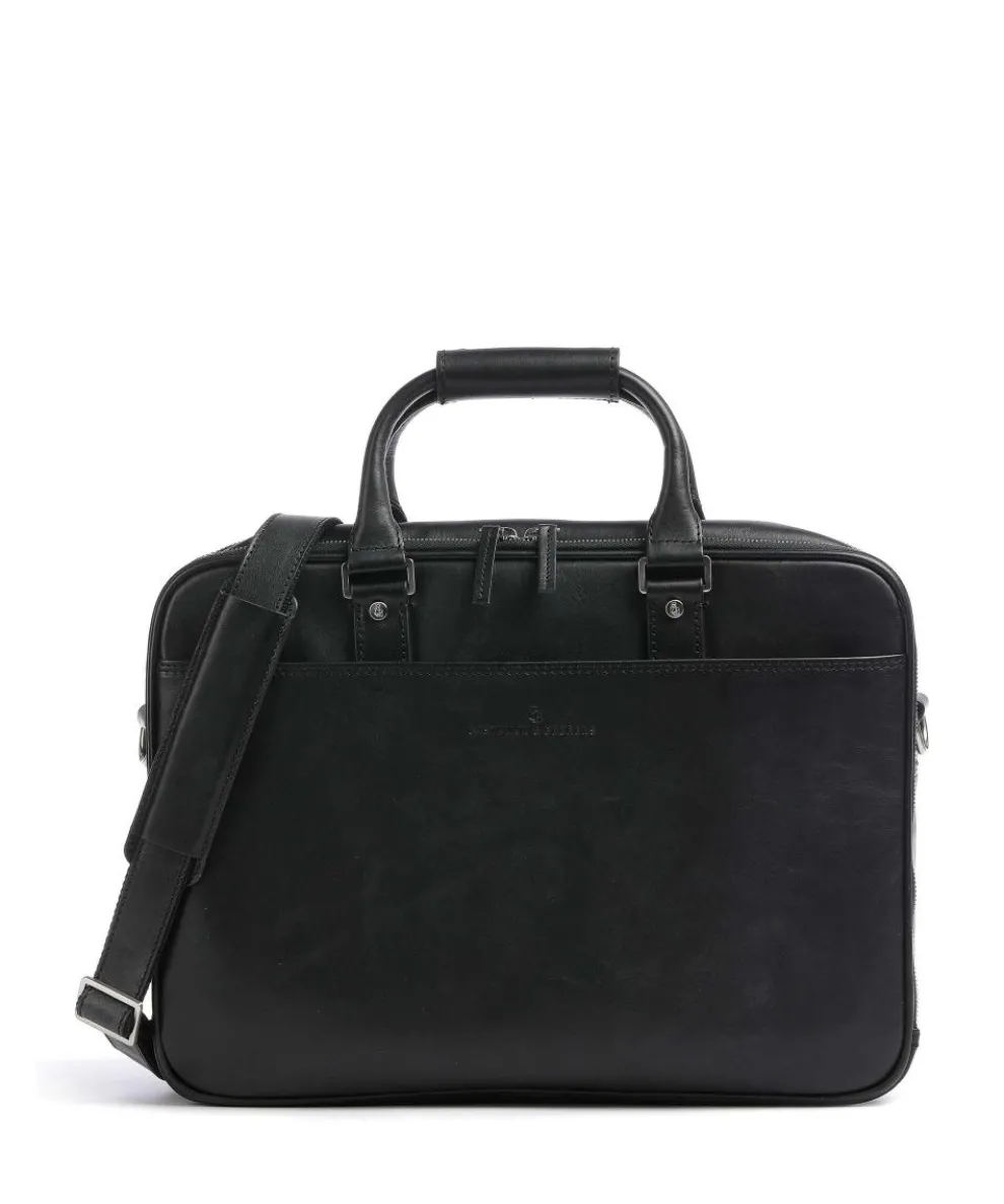 Verona Briefcase 15″ leather black