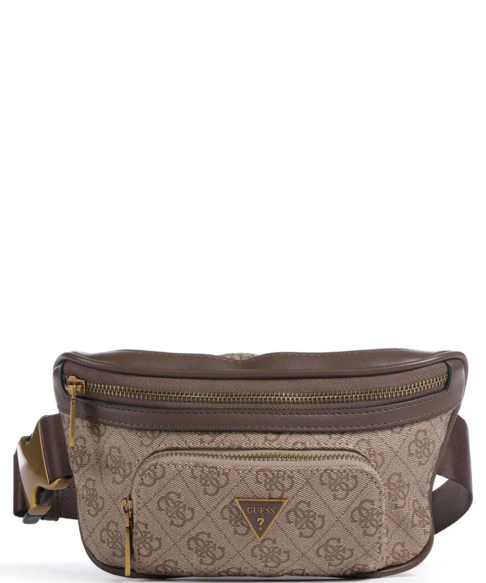 Vezzola Eco Fanny pack imitation leather beige