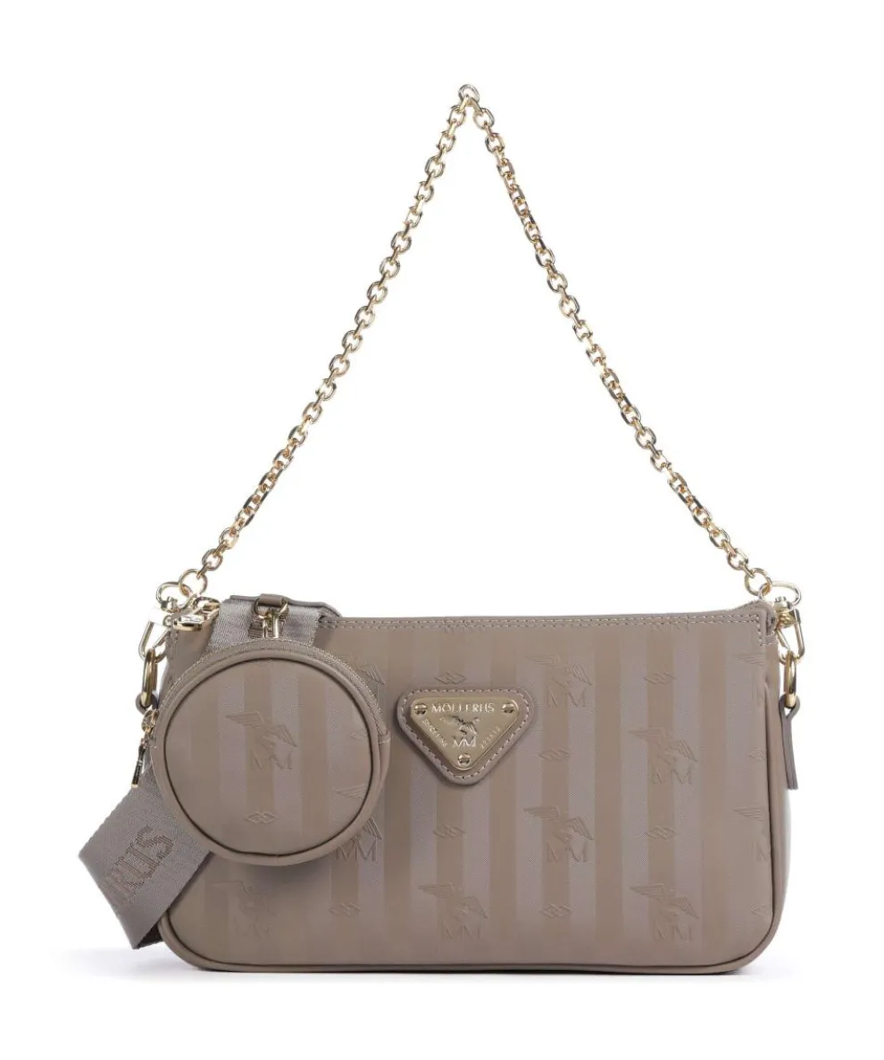 Vinerus Zell Shoulder bag canvas taupe