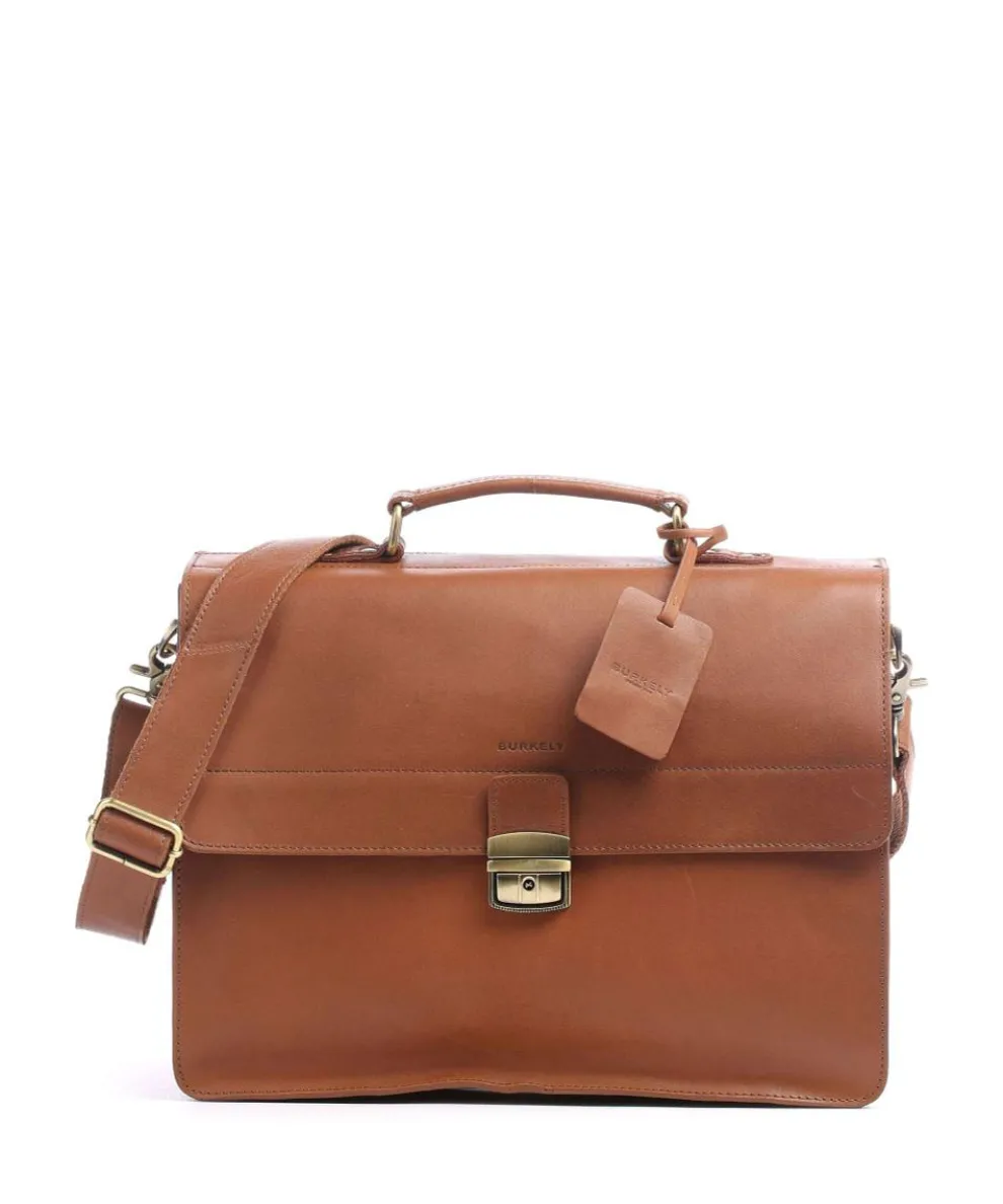 Vintage Dean Briefcase calfskin cognac