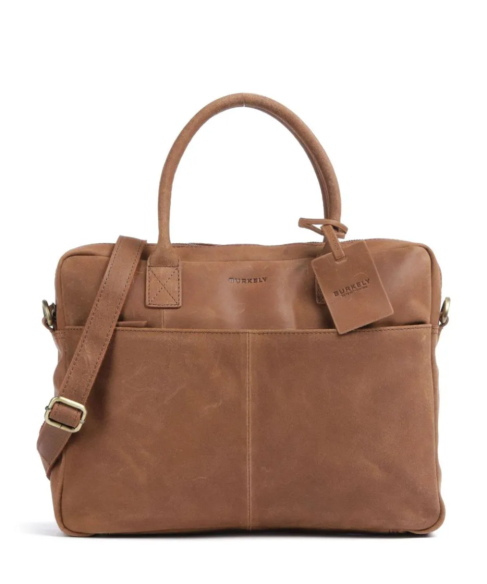 Vintage Jack Briefcase 13″ leather cognac
