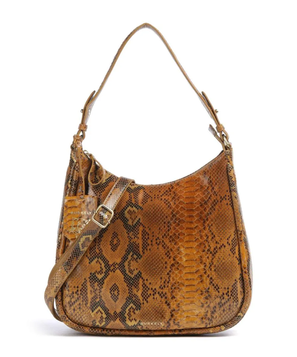 Vintage Veda Hobo bag fine grain leather light brown