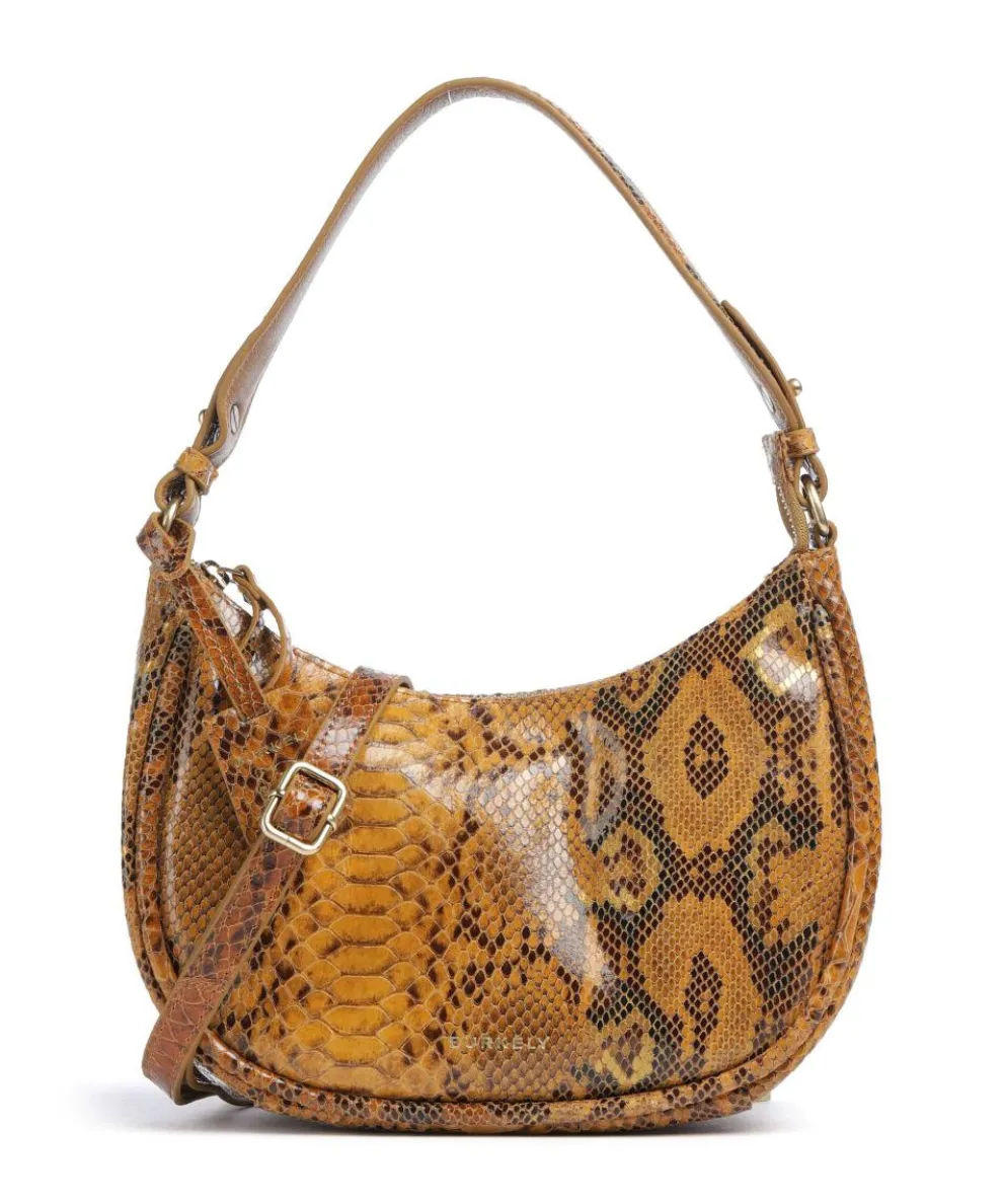 Vintage Veda Shoulder bag fine grain leather brown