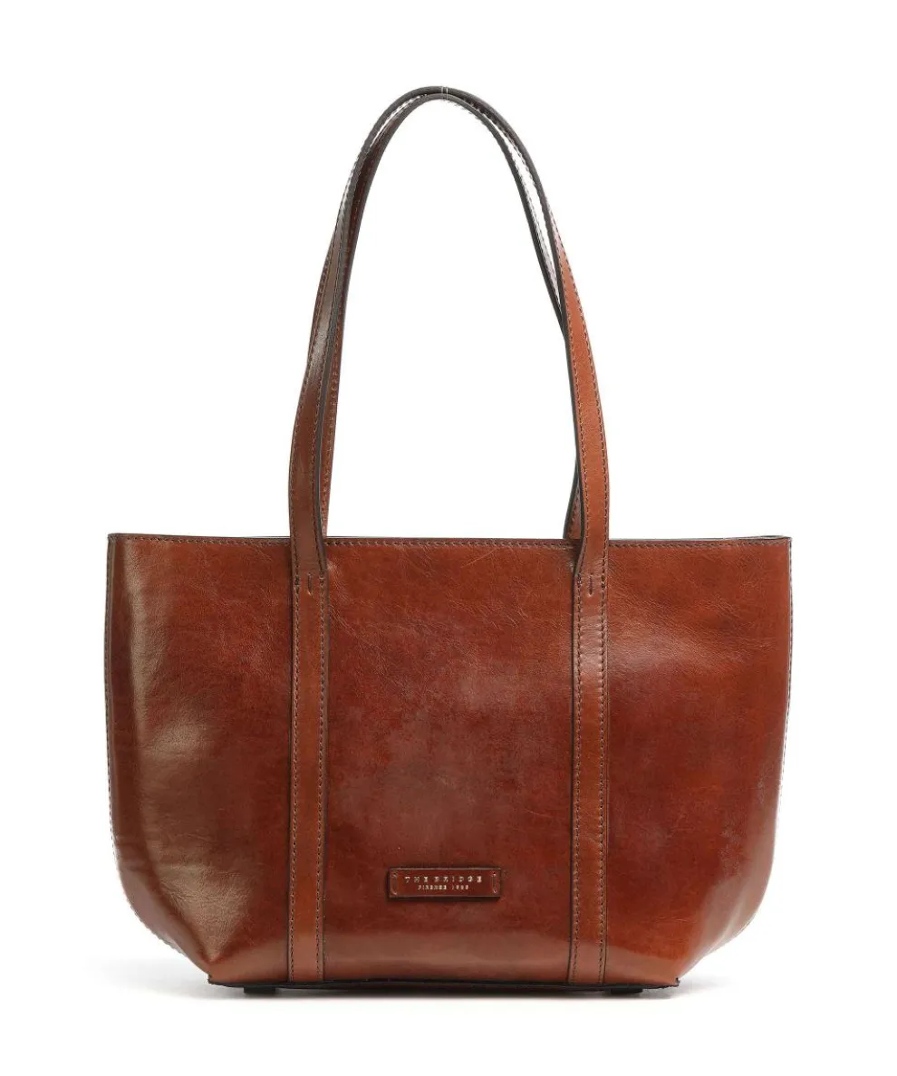 Vittoria Tote bag smooth cow leather brown