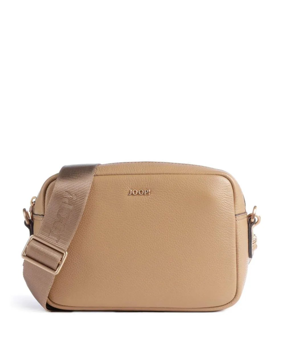 Vivace Cloe Crossbody bag grained leather beige