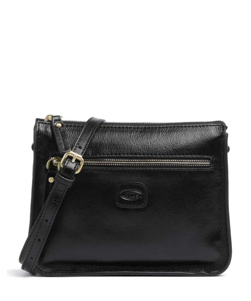 Volterra S Crossbody bag fine grain cow leather black