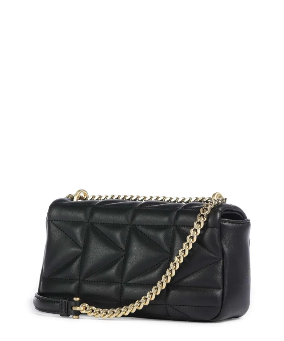 K/Kuilt Small Shoulder bag sheepskin leather black