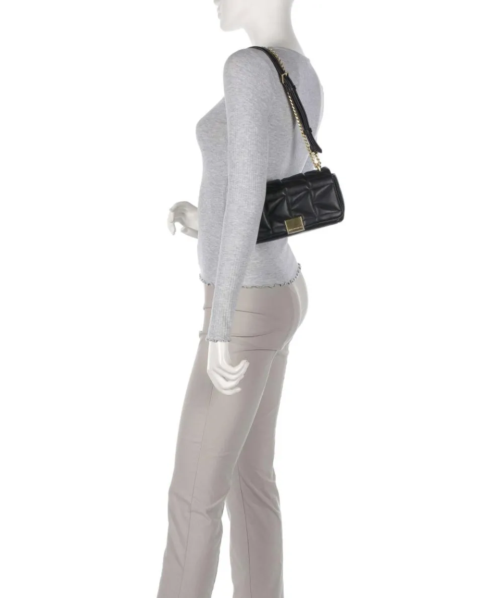 K/Kuilt Small Shoulder bag sheepskin leather black