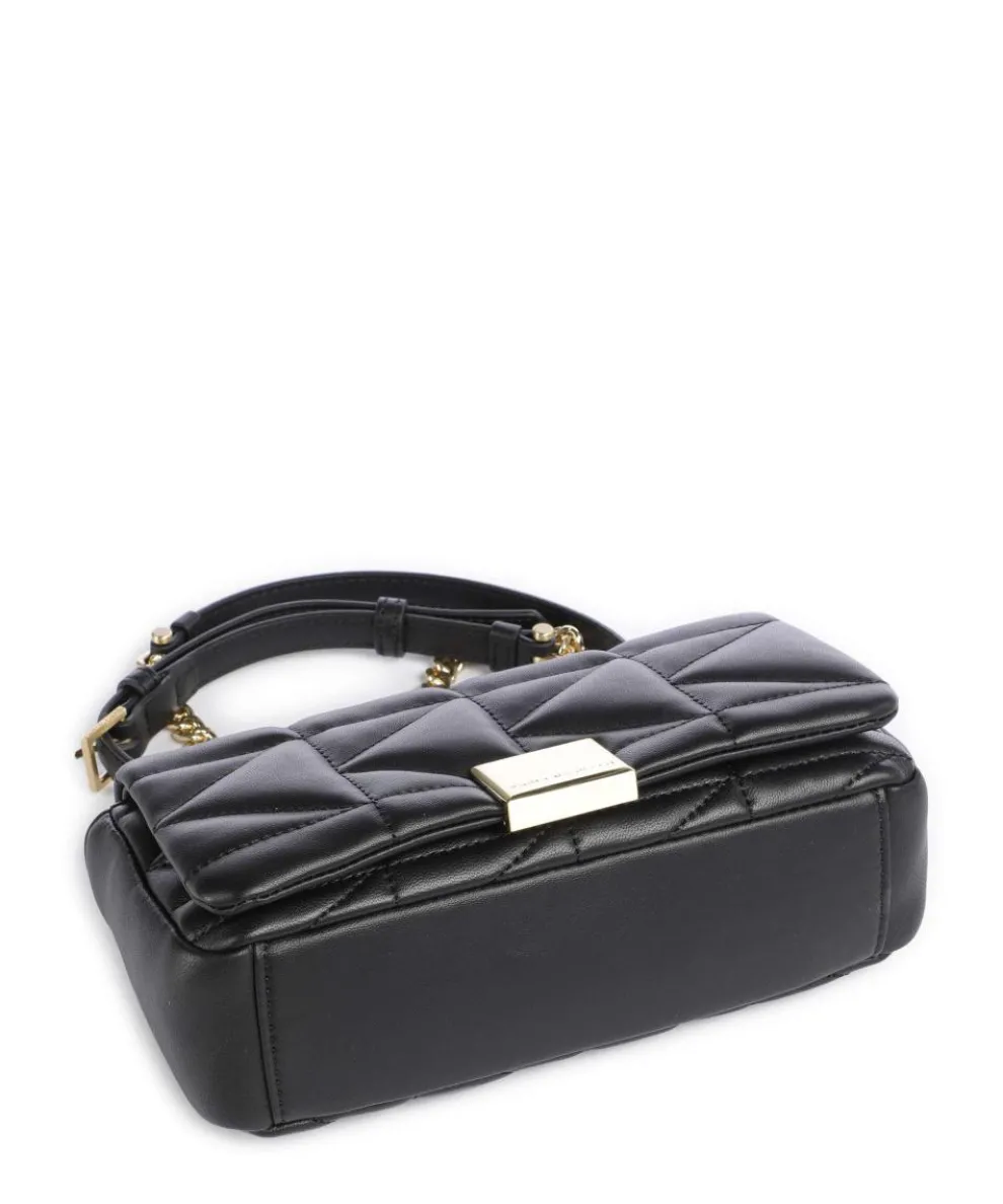 K/Kuilt Small Shoulder bag sheepskin leather black