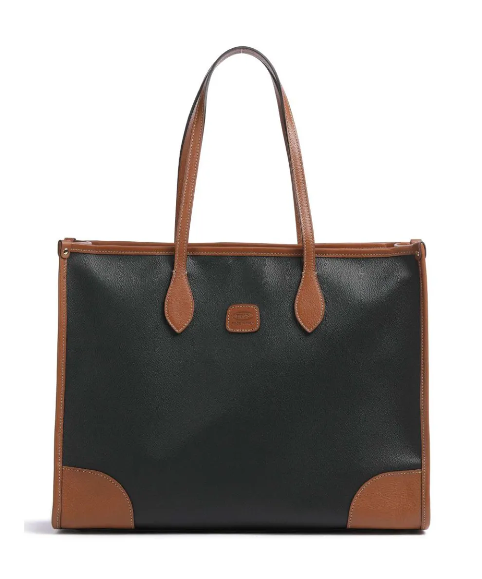Firenze Tote bag 14″ imitation leather black