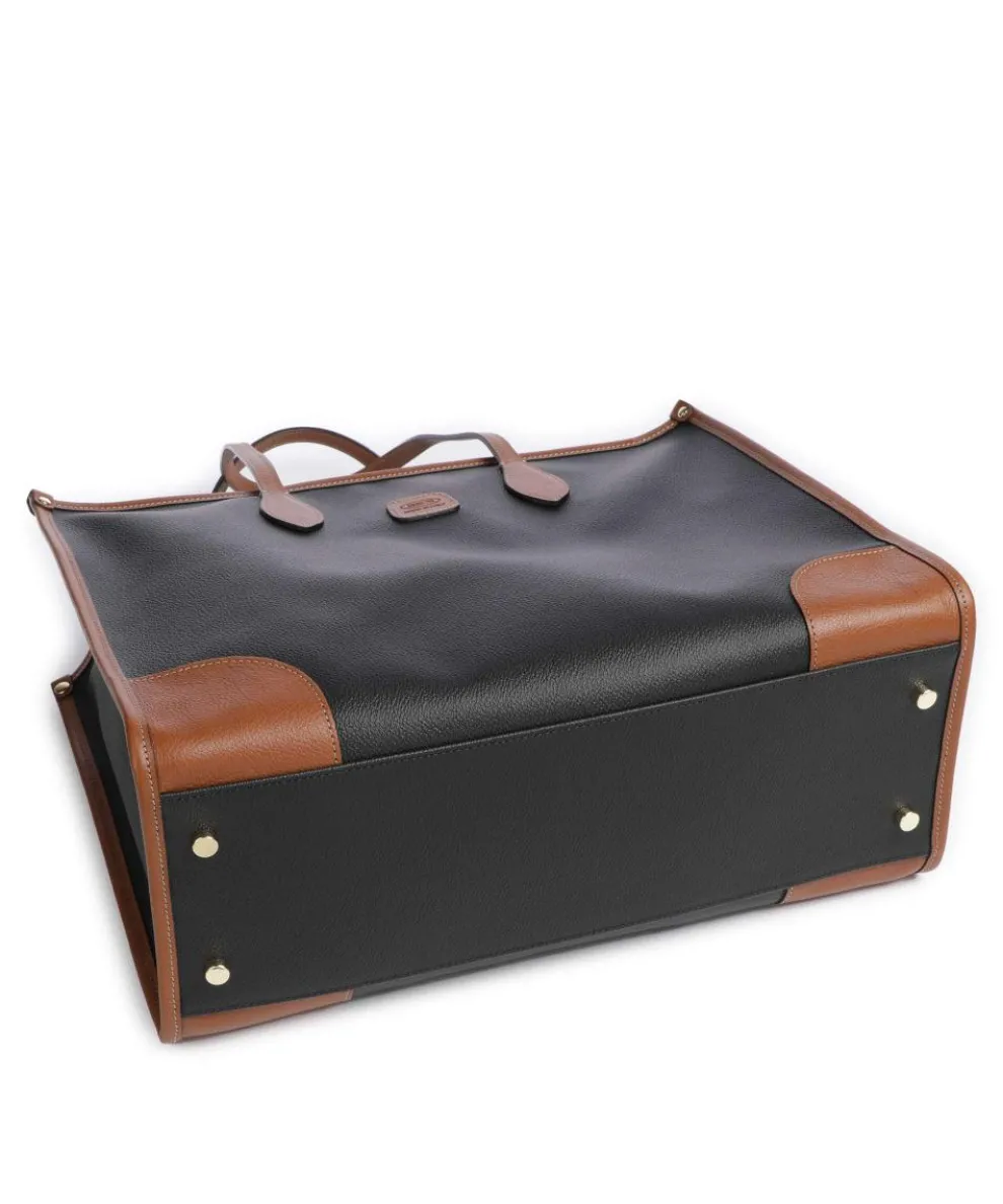 Firenze Tote bag 14″ imitation leather black