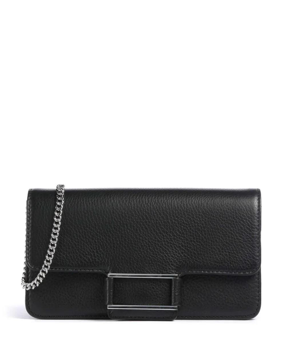 Magda Crossbody bag grained cow leather black