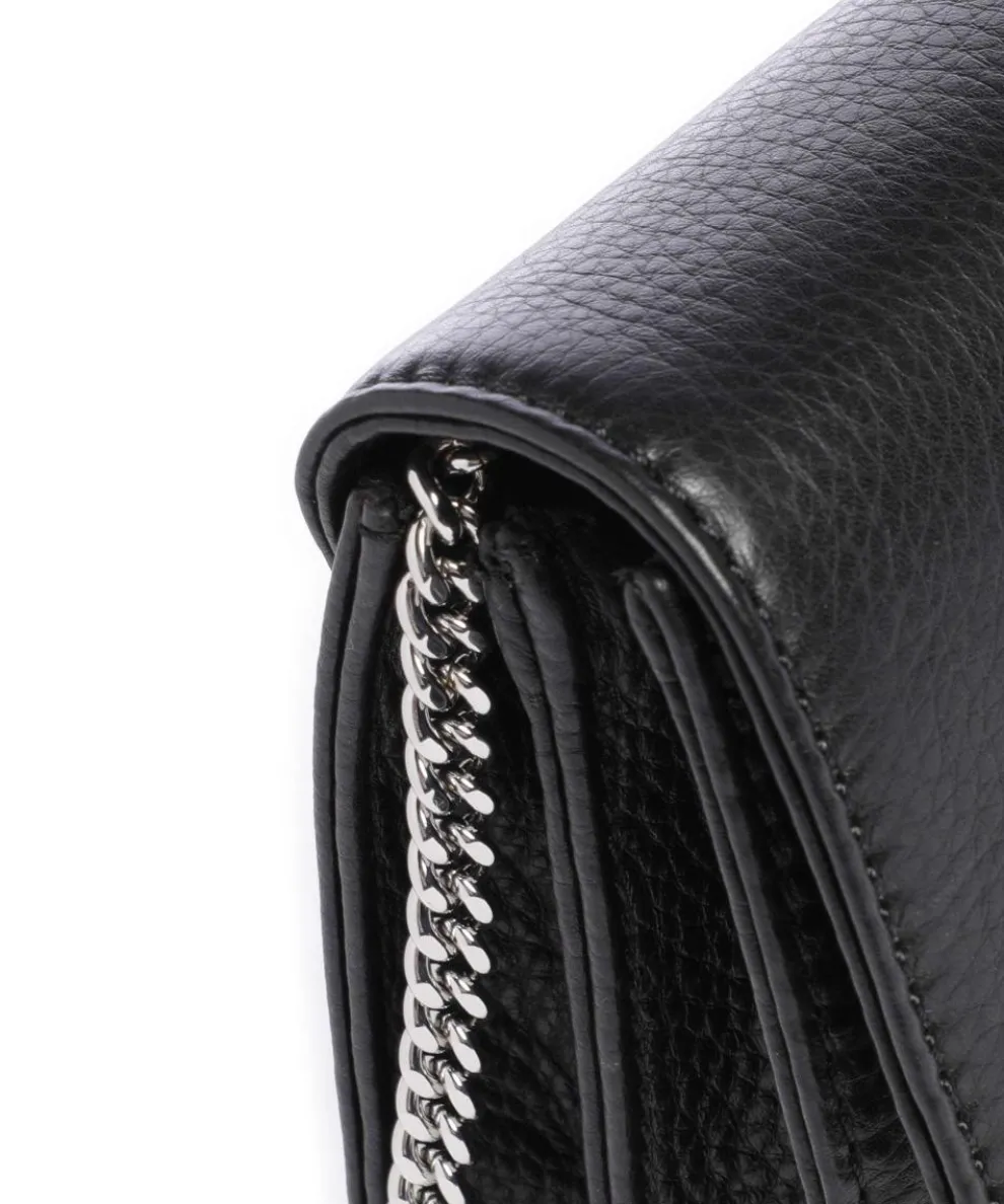 Magda Crossbody bag grained cow leather black