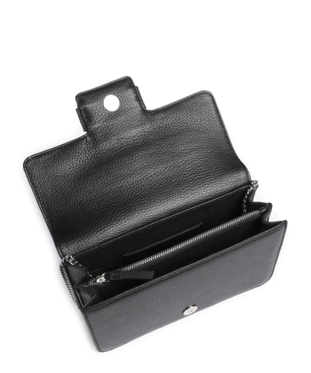 Magda Crossbody bag grained cow leather black