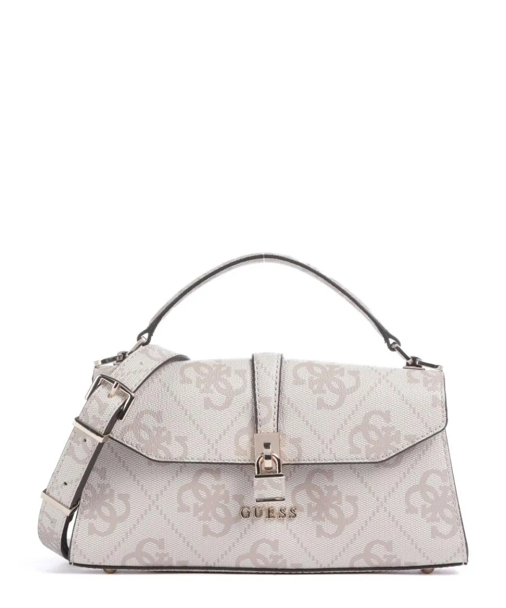 Queensland Big 4G Logo Handbag imitation leather ivory