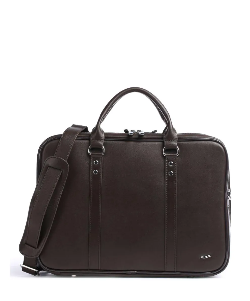 F26 Legacy Briefcase 15″ leather dark brown