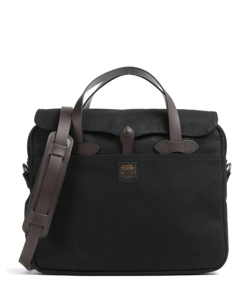 Rugged Twill Original Briefcase 14″ cotton black