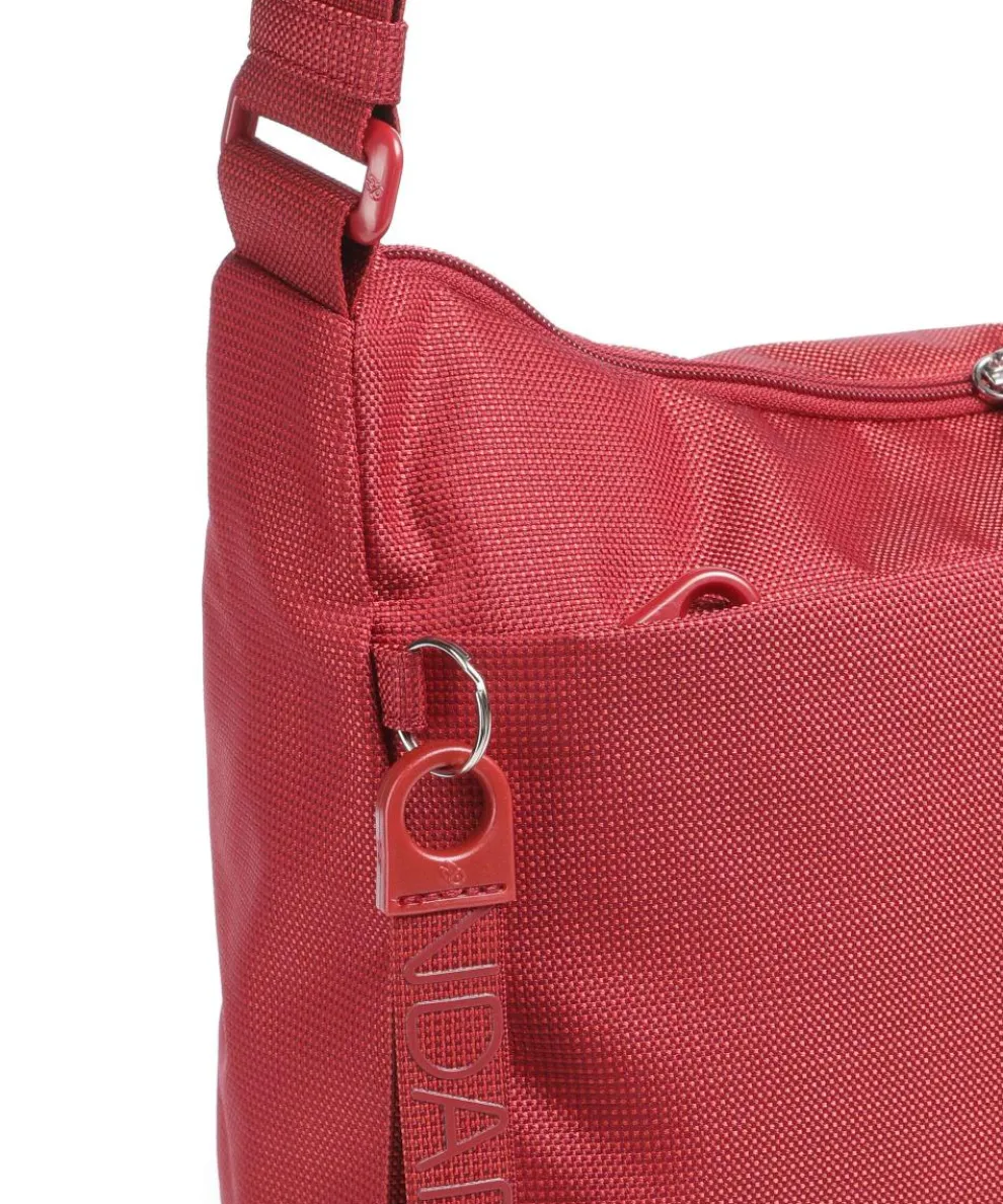 MD20 Shoulder bag polyester dark red