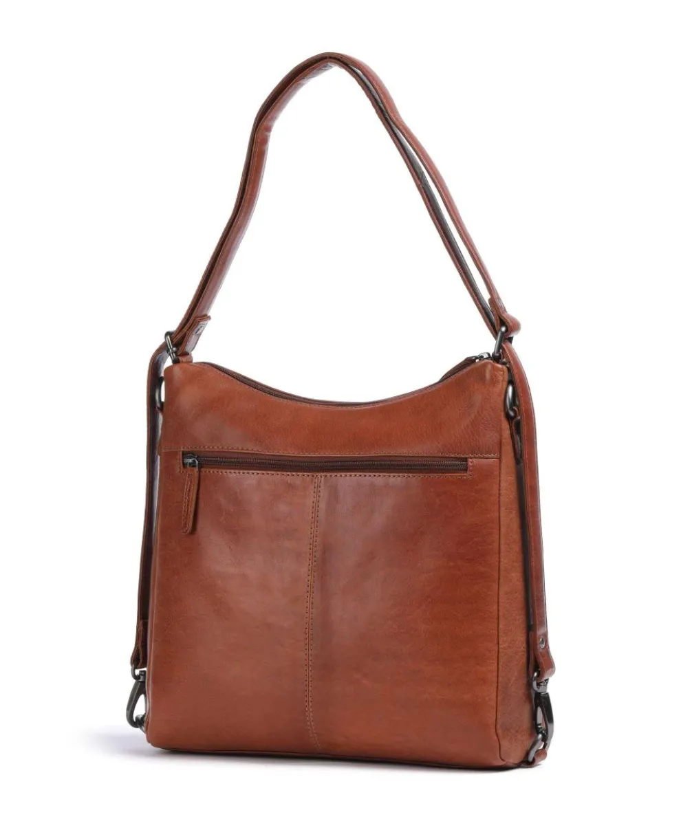 Novum Letizia Backpack bag leather cognac