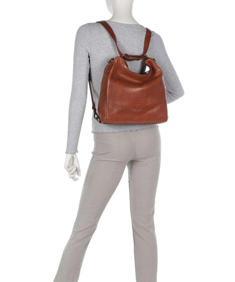 Novum Letizia Backpack bag leather cognac