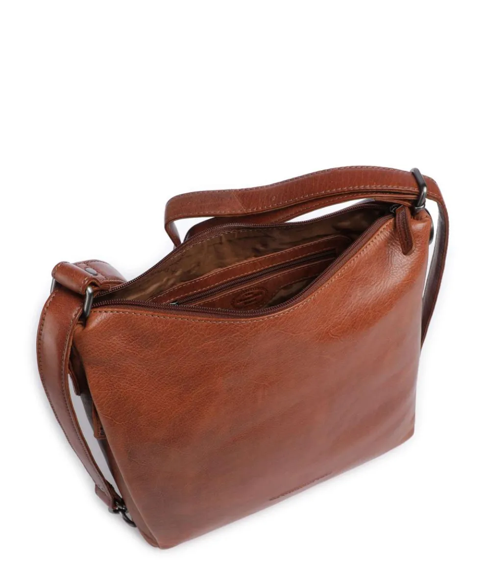 Novum Letizia Backpack bag leather cognac