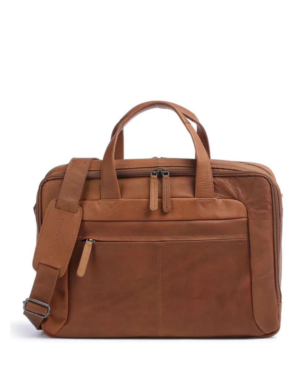 Ryan Briefcase 17″ pull-up cow leather cognac